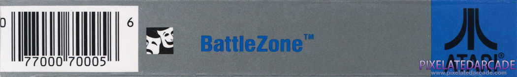 Battlezone Cover Art: Bottom Spine Battlezone Cover Art: Bottom Spine