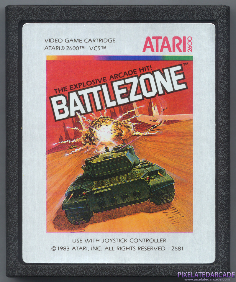 Battlezone Cover Art: Front Battlezone Cover Art: Front