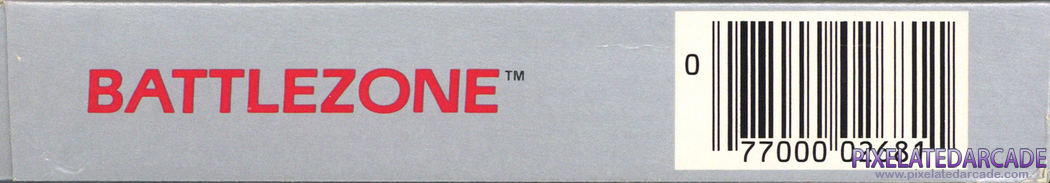 Battlezone Cover Art: Bottom Spine Battlezone Cover Art: Bottom Spine