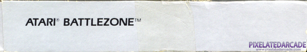 Battlezone Cover Art: Bottom Spine Battlezone Cover Art: Bottom Spine