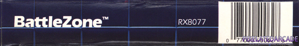 Battlezone Cover Art: Bottom Spine Battlezone Cover Art: Bottom Spine