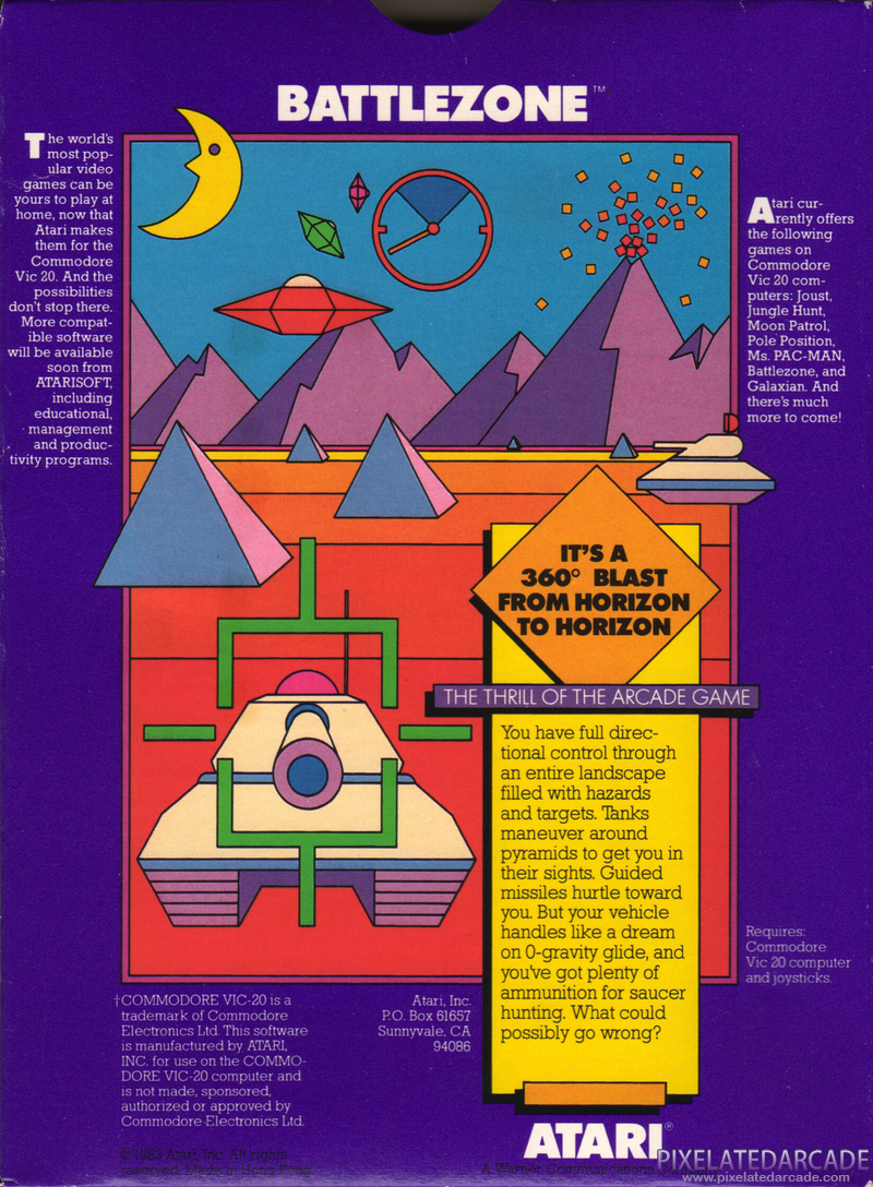 Battlezone Cover Art: Battlezone Cover Art: