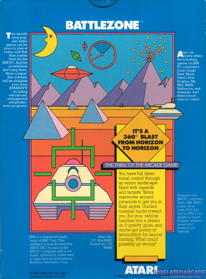 Battlezone Cover Art: Battlezone Cover Art:
