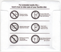 Disk Sleeve - Back