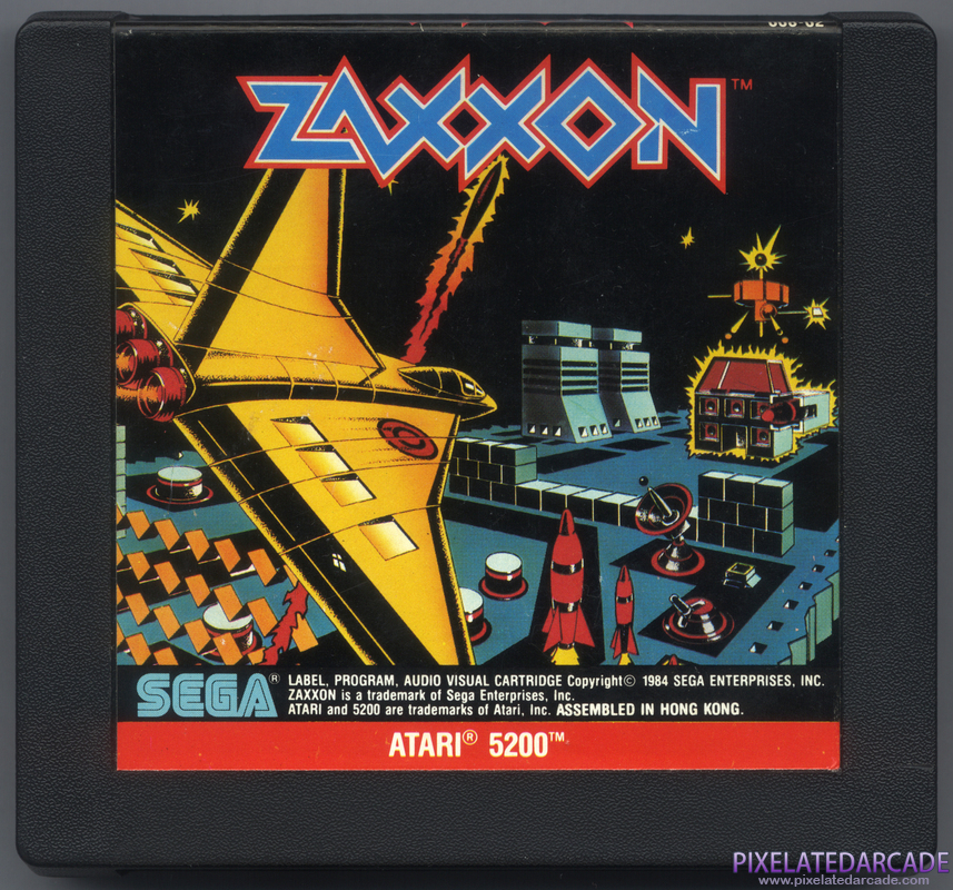 Zaxxon Cover Art: Front Zaxxon Cover Art: Front