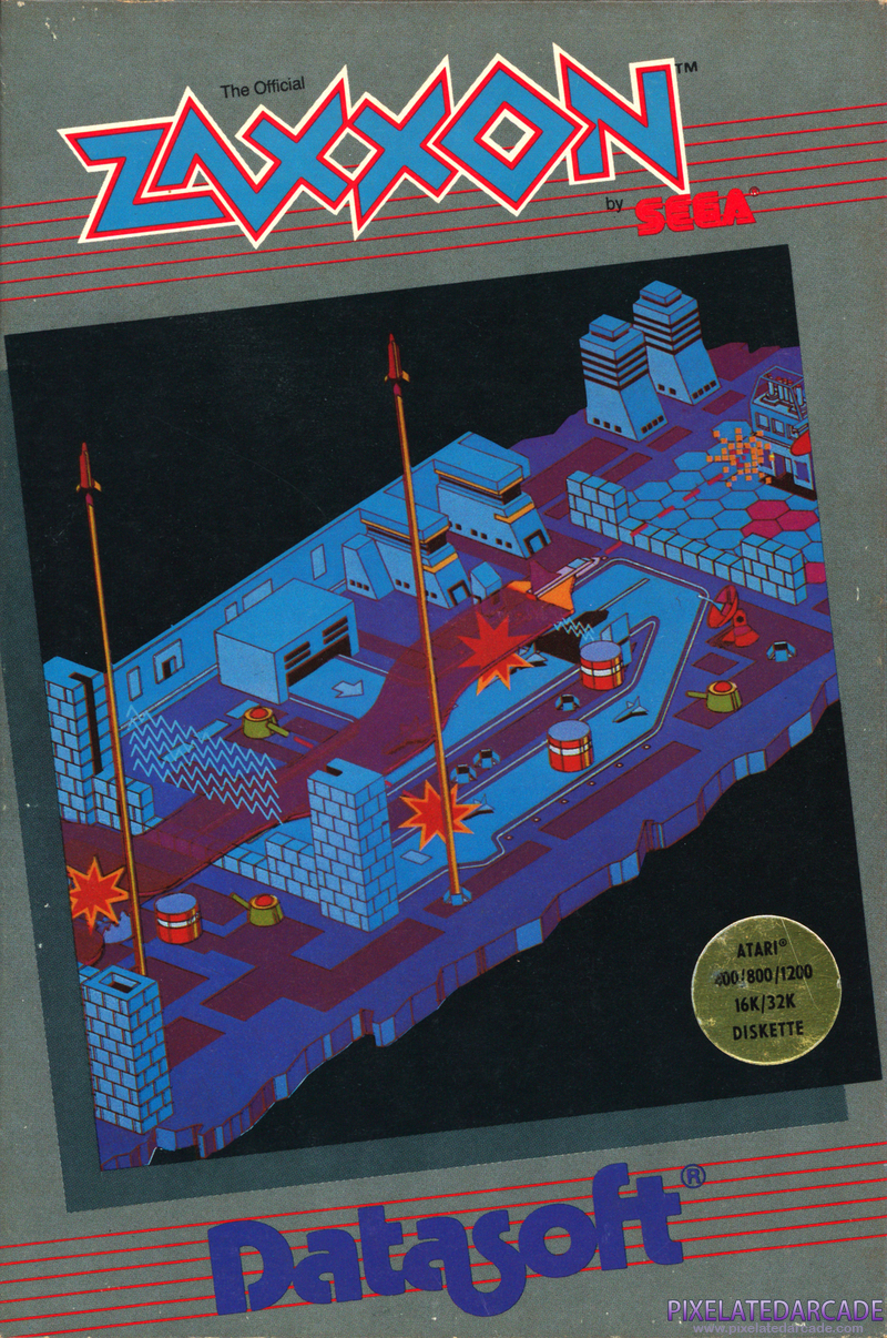 Zaxxon Cover Art: Zaxxon Cover Art: