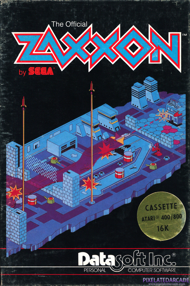 Zaxxon Cover Art: Zaxxon Cover Art: