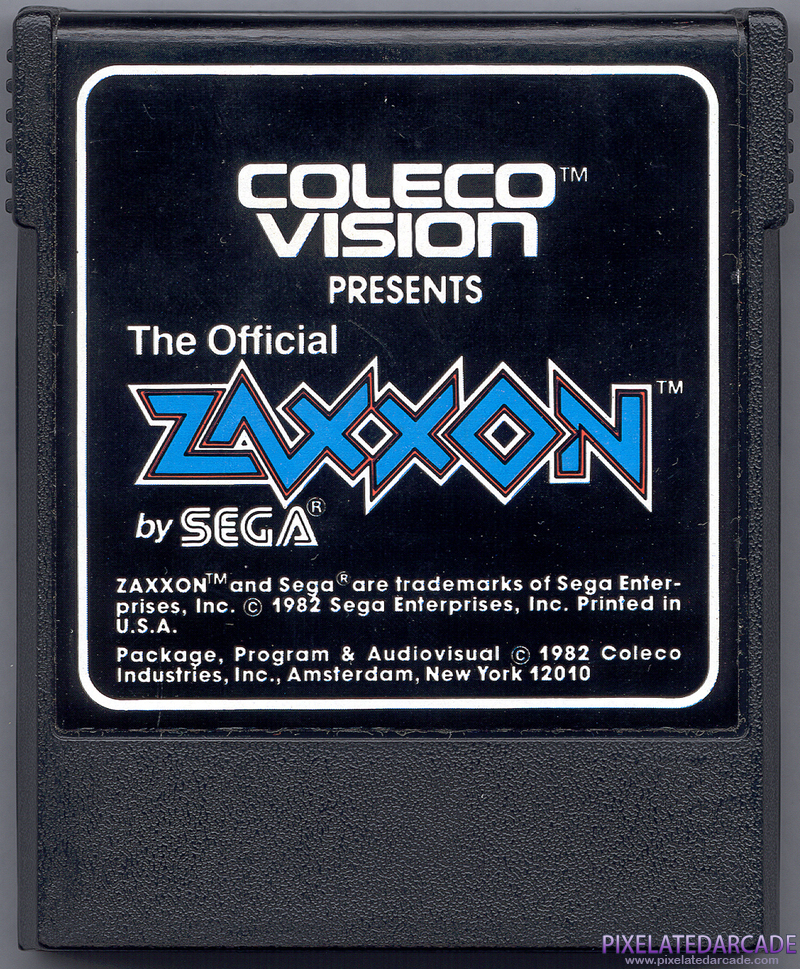 Zaxxon Cover Art: Front Zaxxon Cover Art: Front