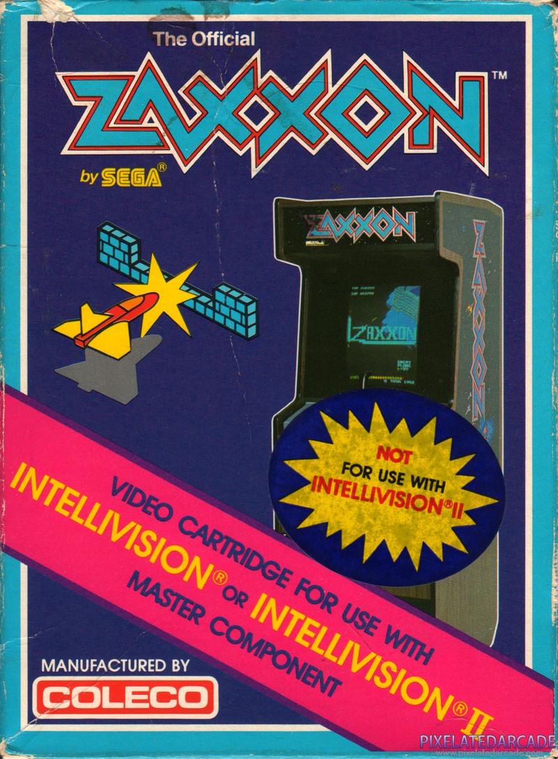 Zaxxon Cover Art: Zaxxon Cover Art: