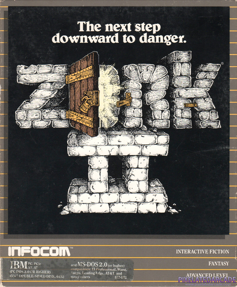 Zork II: The Wizard of Frobozz Cover Art: 