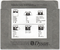 Disk Sleeve - Back