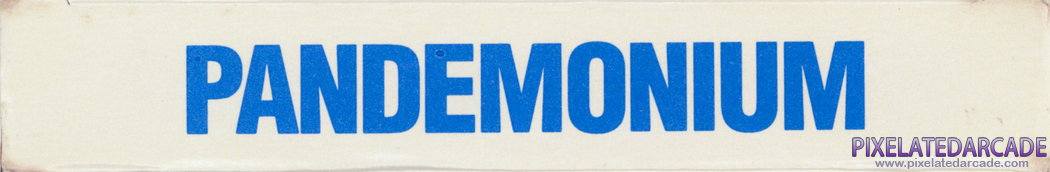 Pandemonium Cover Art: Top Spine