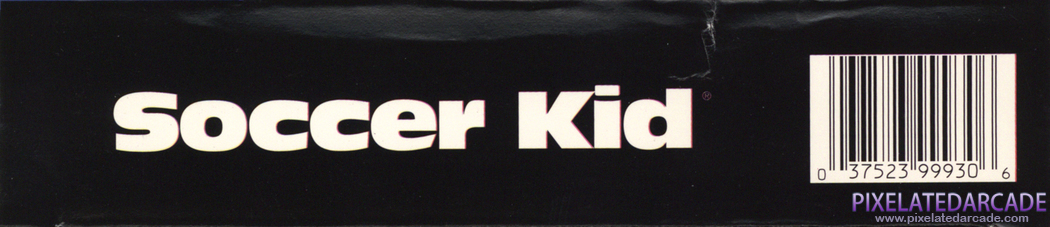 Soccer Kid Cover Art: Bottom Spine Soccer Kid Cover Art: Bottom Spine