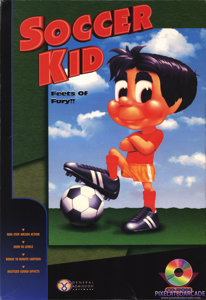Soccer Kid Cover Art: Soccer Kid Cover Art: