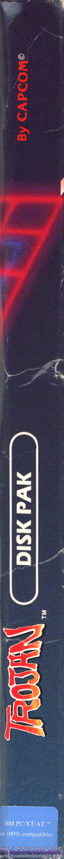 Trojan Cover Art: Right Spine Trojan Cover Art: Right Spine