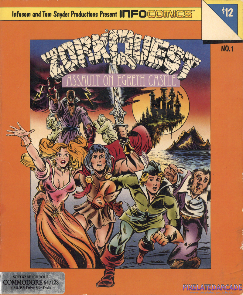 ZorkQuest: Assault on Egreth Castle Cover Art: ZorkQuest: Assault on Egreth Castle Cover Art: