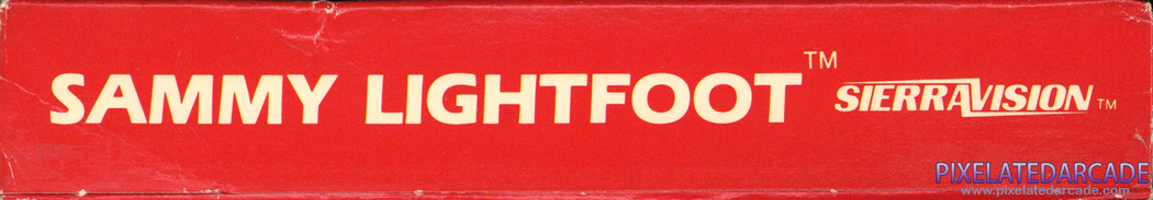 Sammy Lightfoot Cover Art: Top Spine Sammy Lightfoot Cover Art: Top Spine
