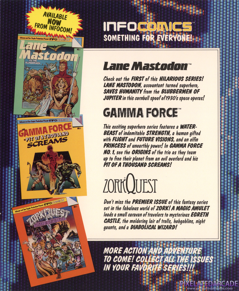 ZorkQuest: The Crystal of Doom Cover Art: Left Side ZorkQuest: The Crystal of Doom Cover Art: Left Side