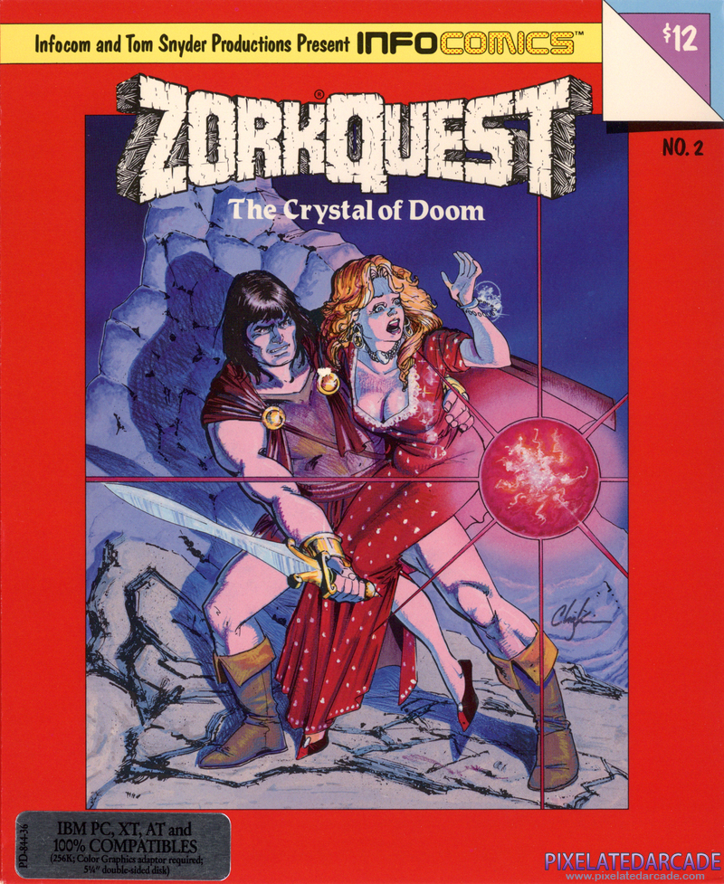 ZorkQuest: The Crystal of Doom Cover Art: ZorkQuest: The Crystal of Doom Cover Art: