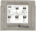 Disk Sleeve - Back