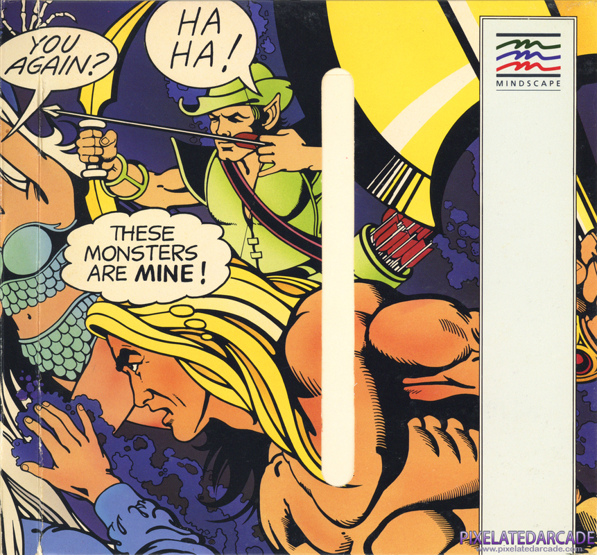 Gauntlet: The Deeper Dungeons Cover Art: Right Side