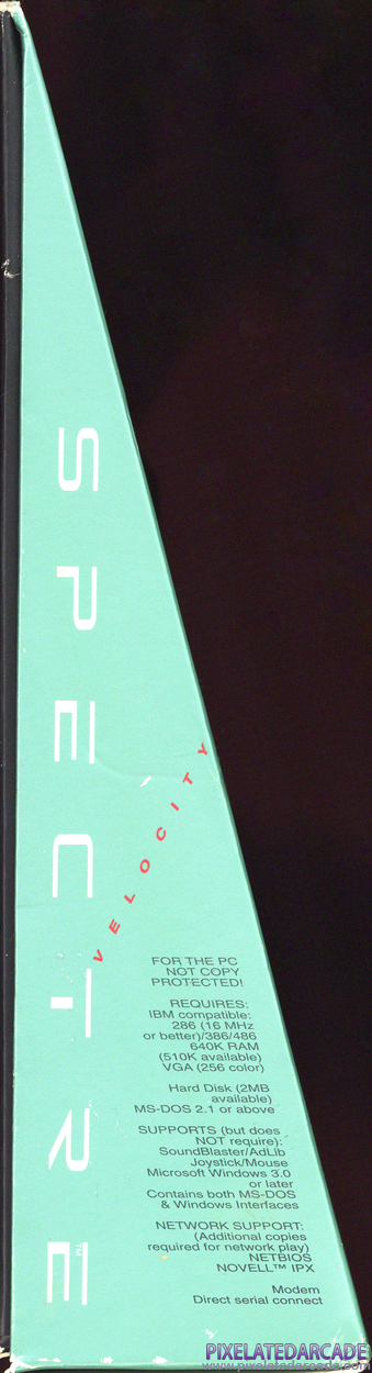 Spectre Cover Art: Left Spine