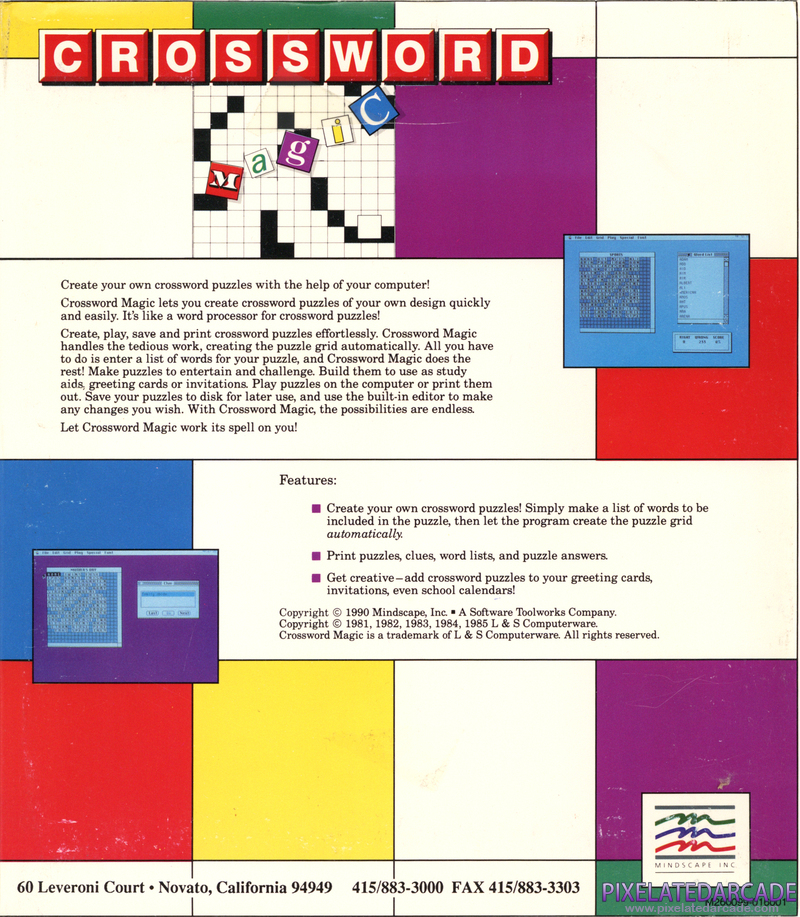 Crossword Magic Cover Art: 