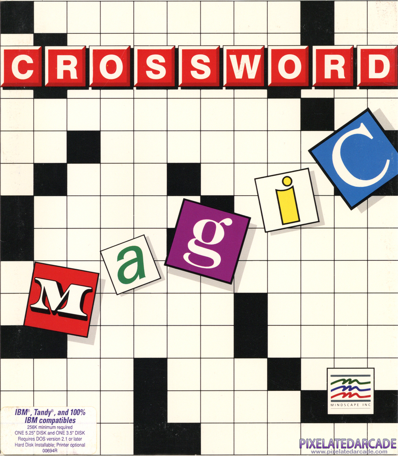 Crossword Magic Cover Art: Crossword Magic Cover Art: