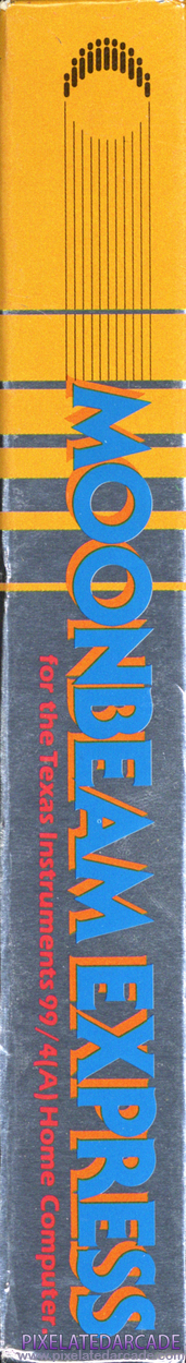 Moonbeam Express Cover Art: Left Spine Moonbeam Express Cover Art: Left Spine