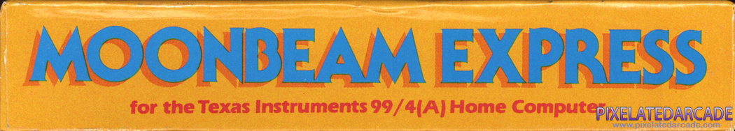 Moonbeam Express Cover Art: Top Spine Moonbeam Express Cover Art: Top Spine