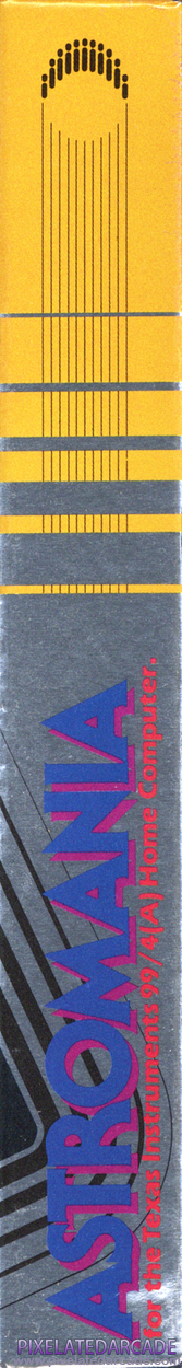 Astromania Cover Art: Right Spine Astromania Cover Art: Right Spine