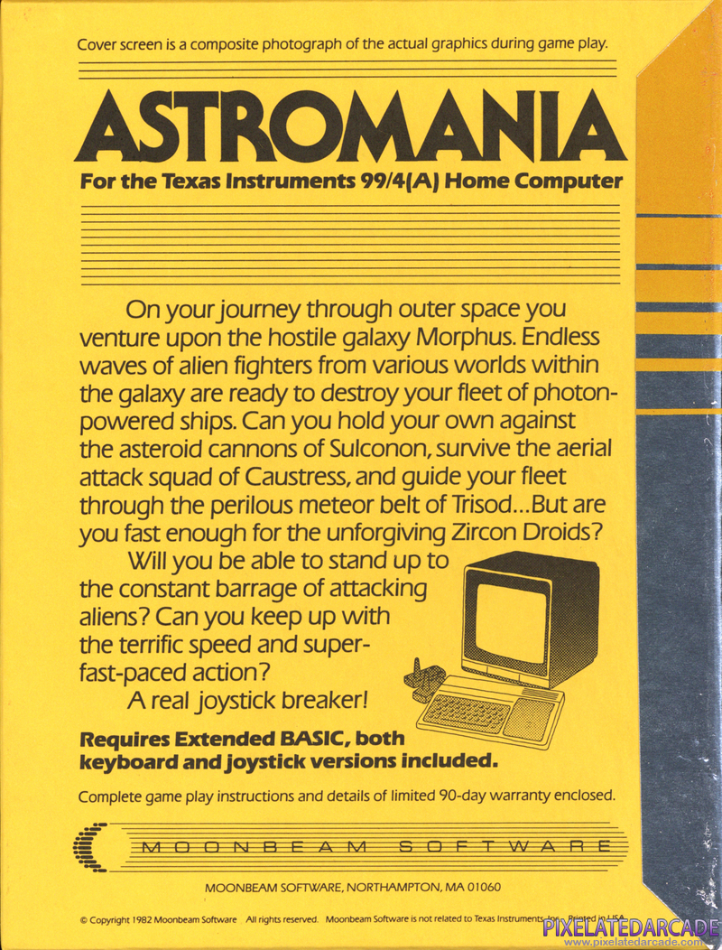 Astromania Cover Art: 