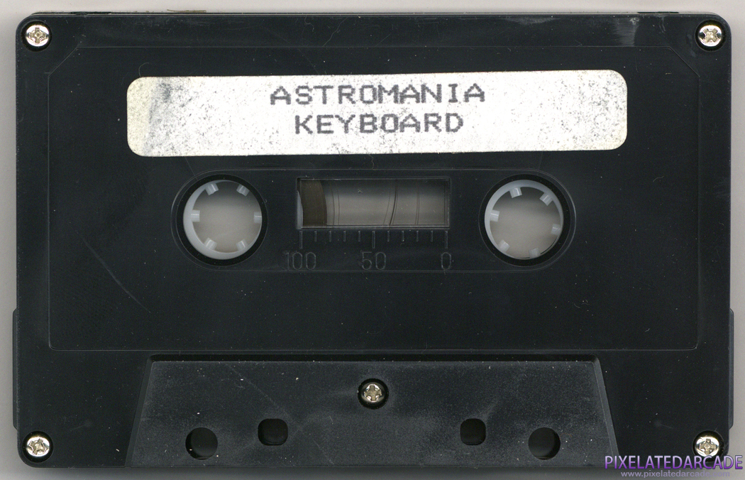 Astromania Cover Art: Back Astromania Cover Art: Back