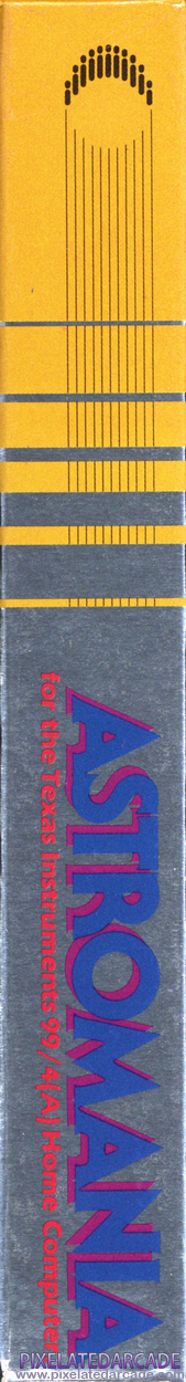 Astromania Cover Art: Left Spine Astromania Cover Art: Left Spine