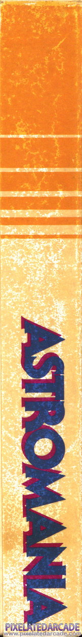 Astromania Cover Art: Left Spine