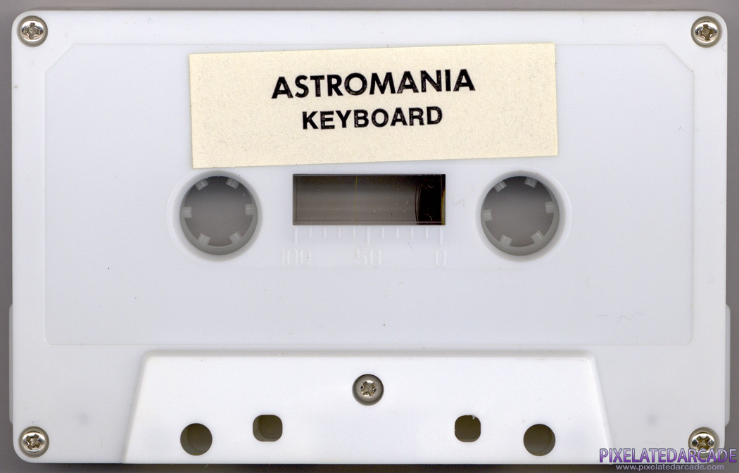 Astromania Cover Art: Back Astromania Cover Art: Back