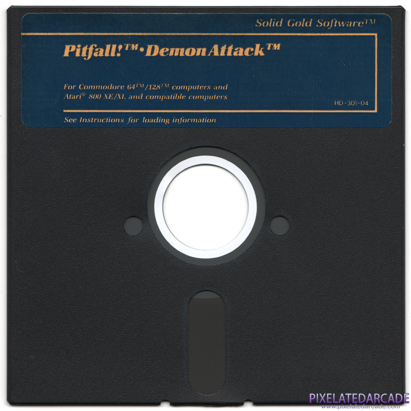 Pitfall! / Demon Attack Cover Art: Pitfall! / Demon Attack Cover Art: