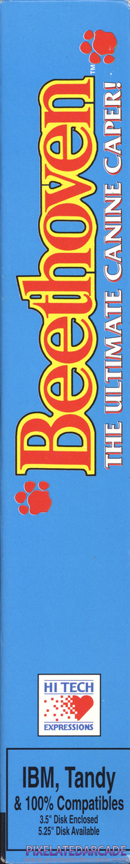 Beethoven: The Ultimate Canine Caper! Cover Art: Right Spine Beethoven: The Ultimate Canine Caper! Cover Art: Right Spine
