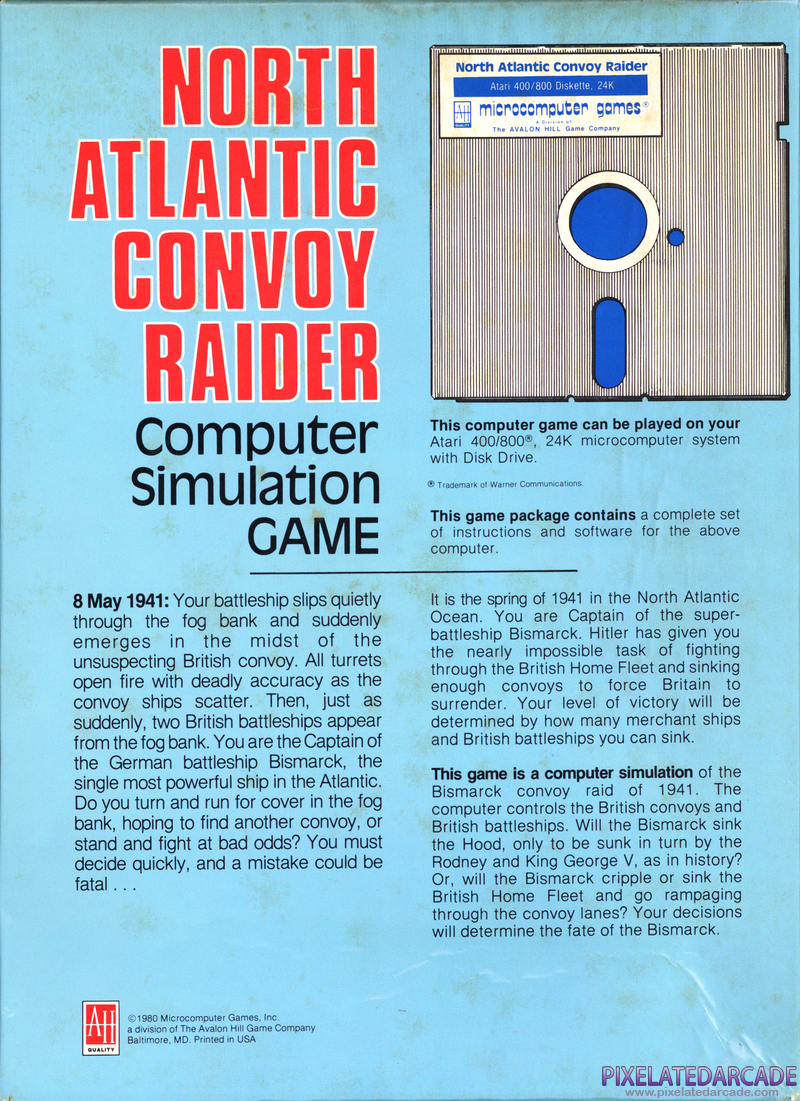 North Atlantic Convoy Raider Cover Art: North Atlantic Convoy Raider Cover Art: