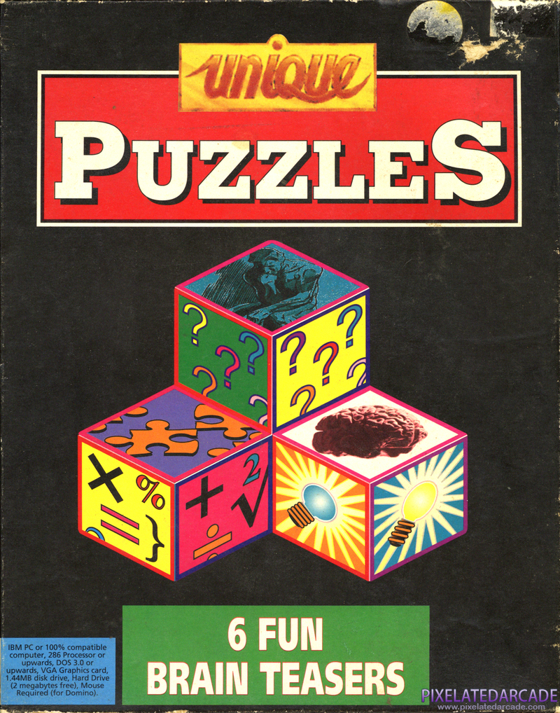 Unique Puzzles Cover Art: Unique Puzzles Cover Art: