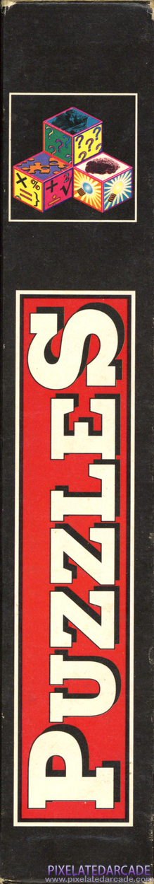 Unique Puzzles Cover Art: Right Spine Unique Puzzles Cover Art: Right Spine