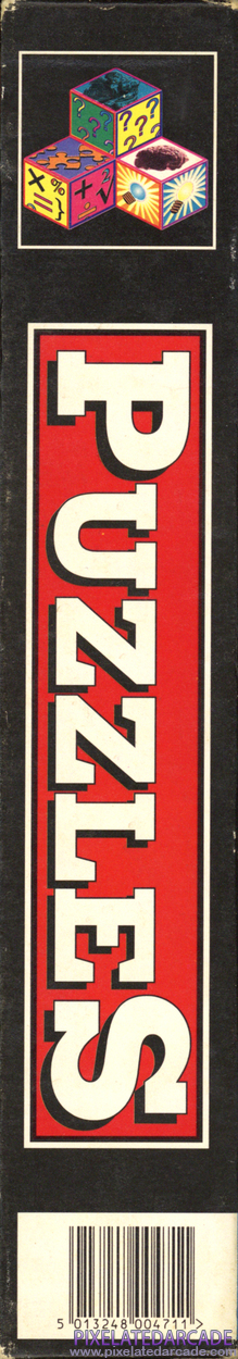 Unique Puzzles Cover Art: Left Spine Unique Puzzles Cover Art: Left Spine