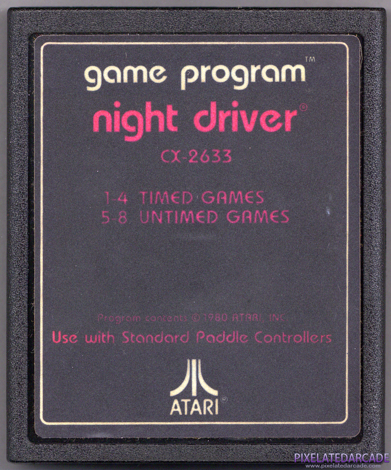Night Driver Cover Art: Front