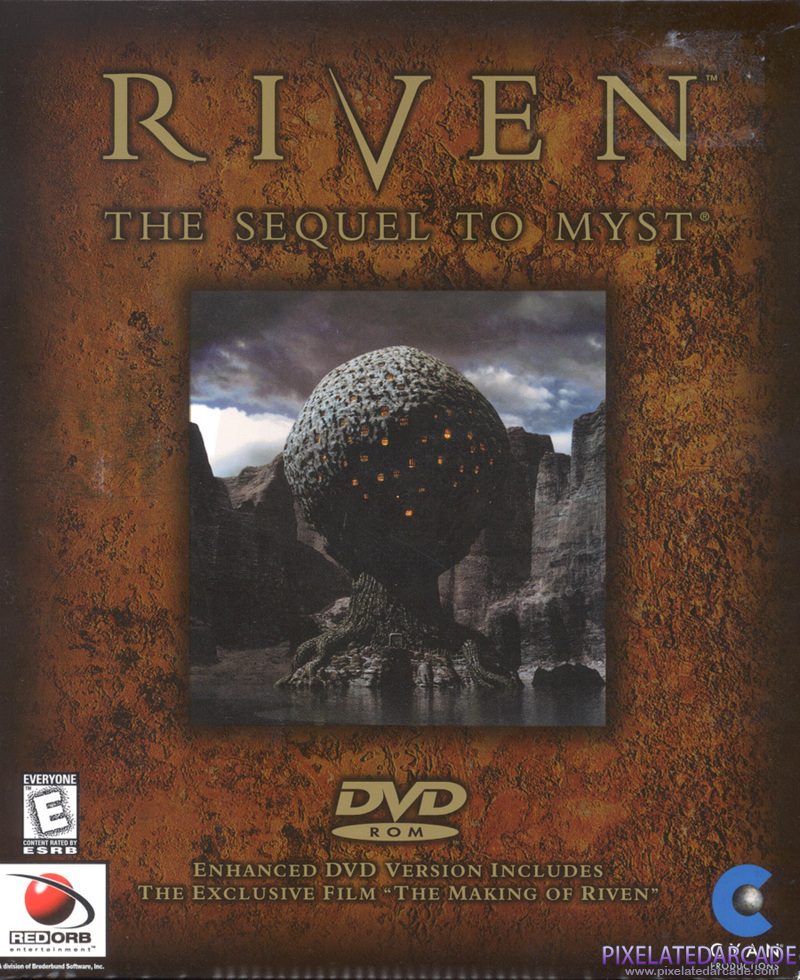 Riven: The Sequel to Myst Cover Art: 