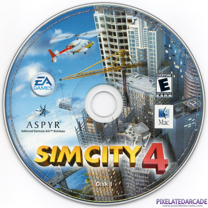 SimCity 4 Cover Art: Disc 1 of 2