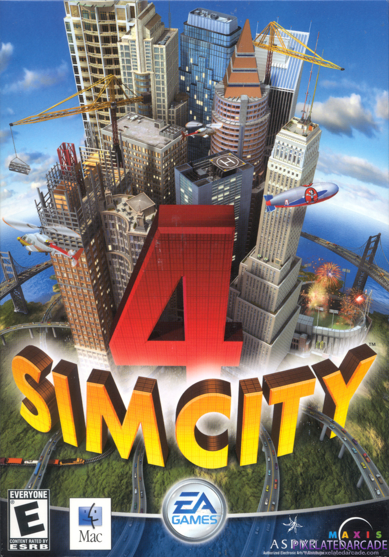 SimCity 4 Cover Art: SimCity 4 Cover Art: