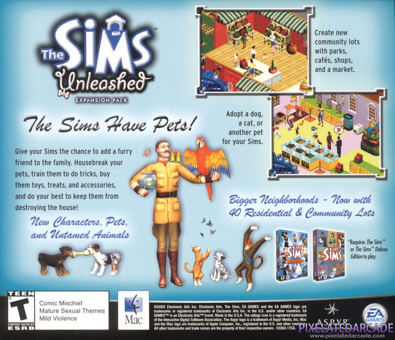 SimCity 4 Cover Art: Back