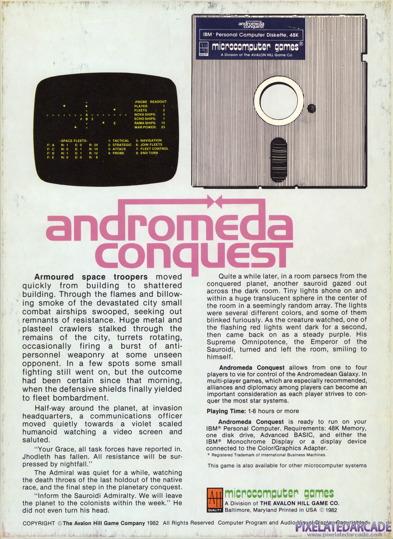 Andromeda Conquest Cover Art: Andromeda Conquest Cover Art: