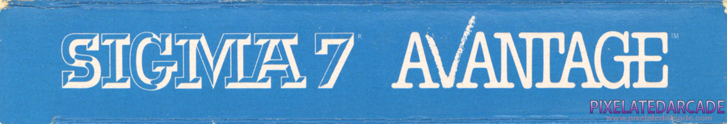 Sigma 7 Cover Art: Bottom Spine Sigma 7 Cover Art: Bottom Spine