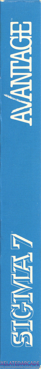 Sigma 7 Cover Art: Right Spine Sigma 7 Cover Art: Right Spine